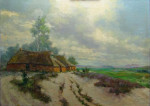 Vóór restauratie, schilderij Alfred van Werven 1952